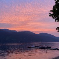 Sunset over Christina Lake_Skands